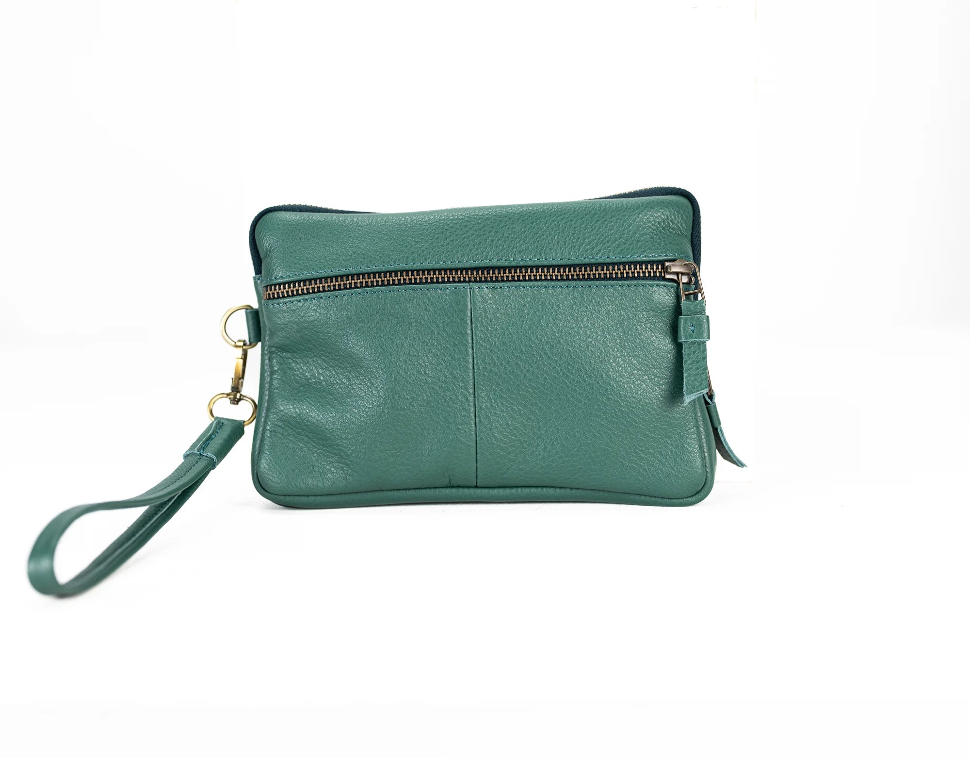 Antheia Wallet - Petrol Green Leather
