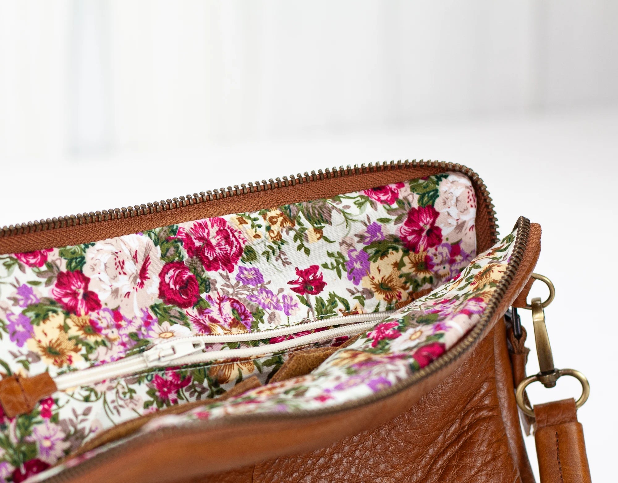 Antheia Wallet - Brown Leather