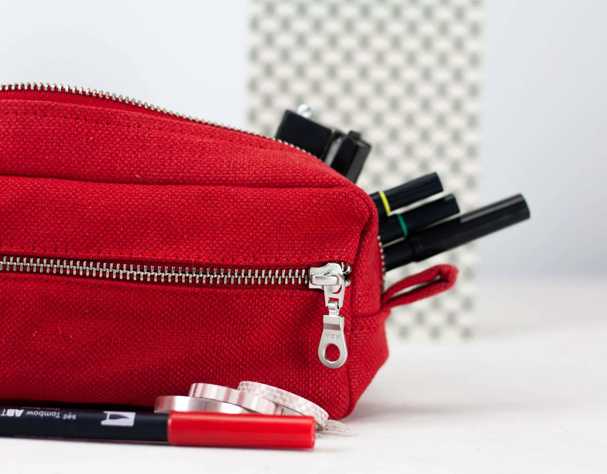 Brick case - Red Cotton
