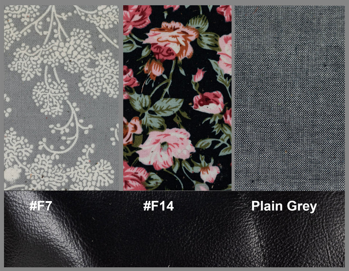 Lining Options for leather black pouch#color_black