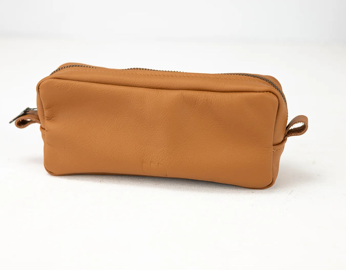 Brick case - Tabac Brown leather