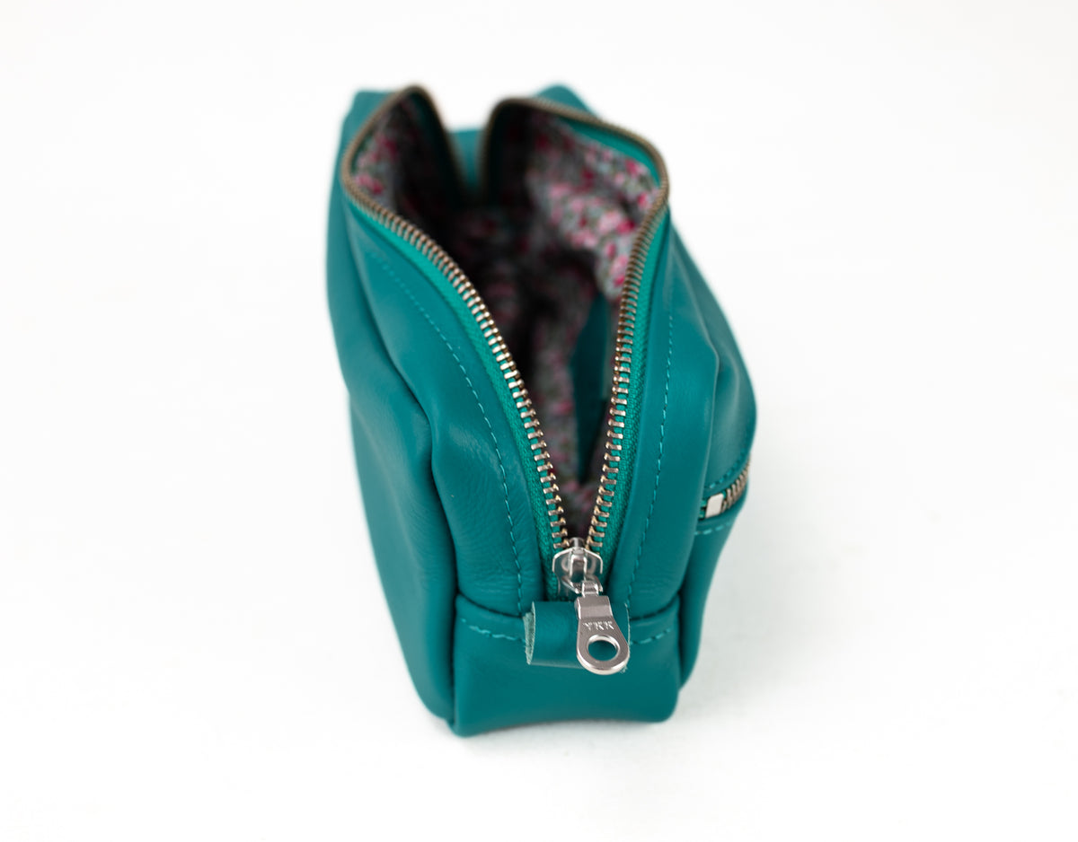 Brick case - Teal Blue leather