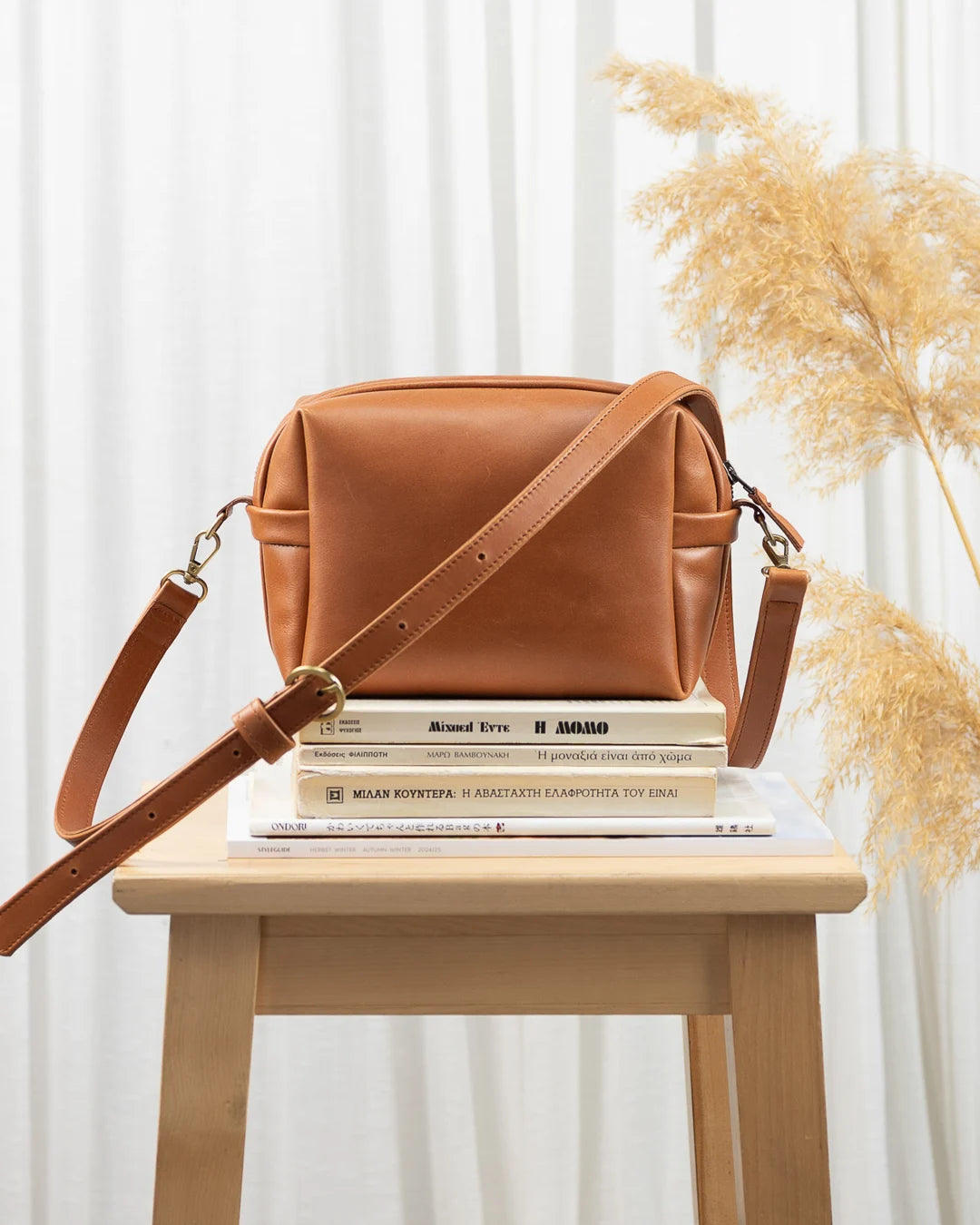 Calliope bag - Brown leather