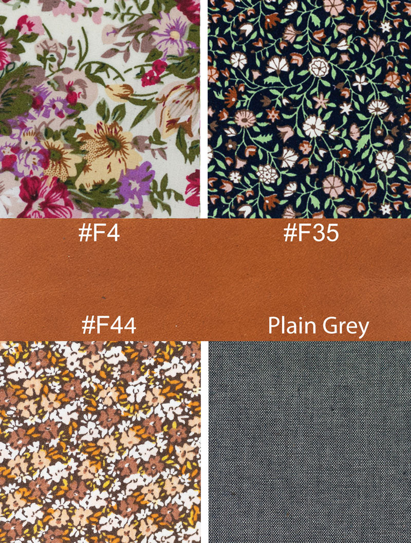 Calliope bag - Handwoven tabac brown leather