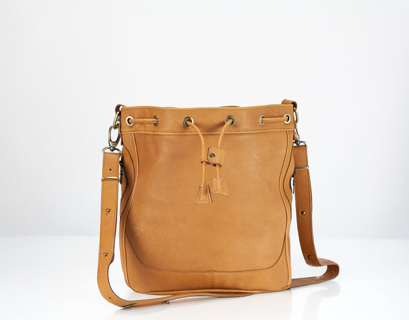 Danae bag - Tabac brown leather