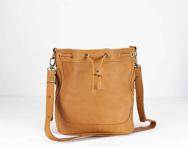 Danae bag - Tabac brown leather
