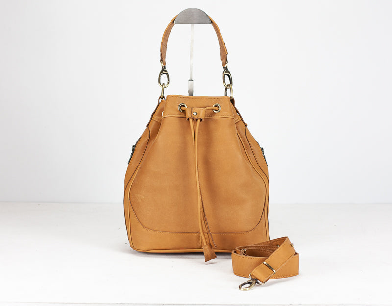 Danae bag - Tabac brown leather