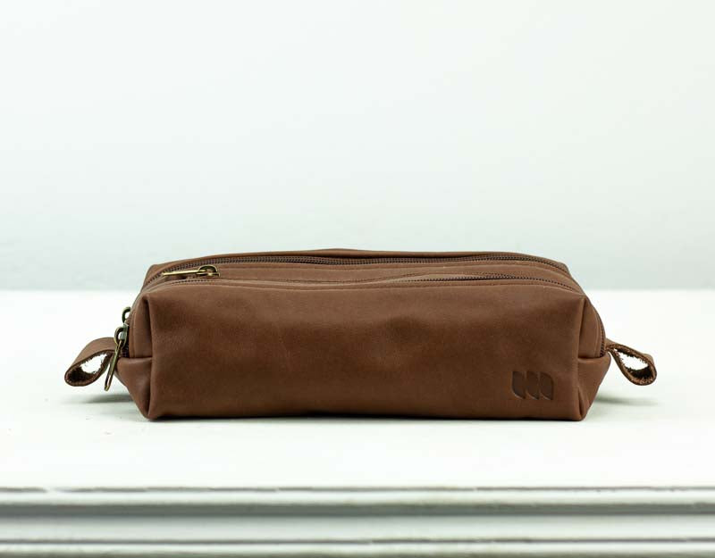 2Rec case - Chocolate Brown leather