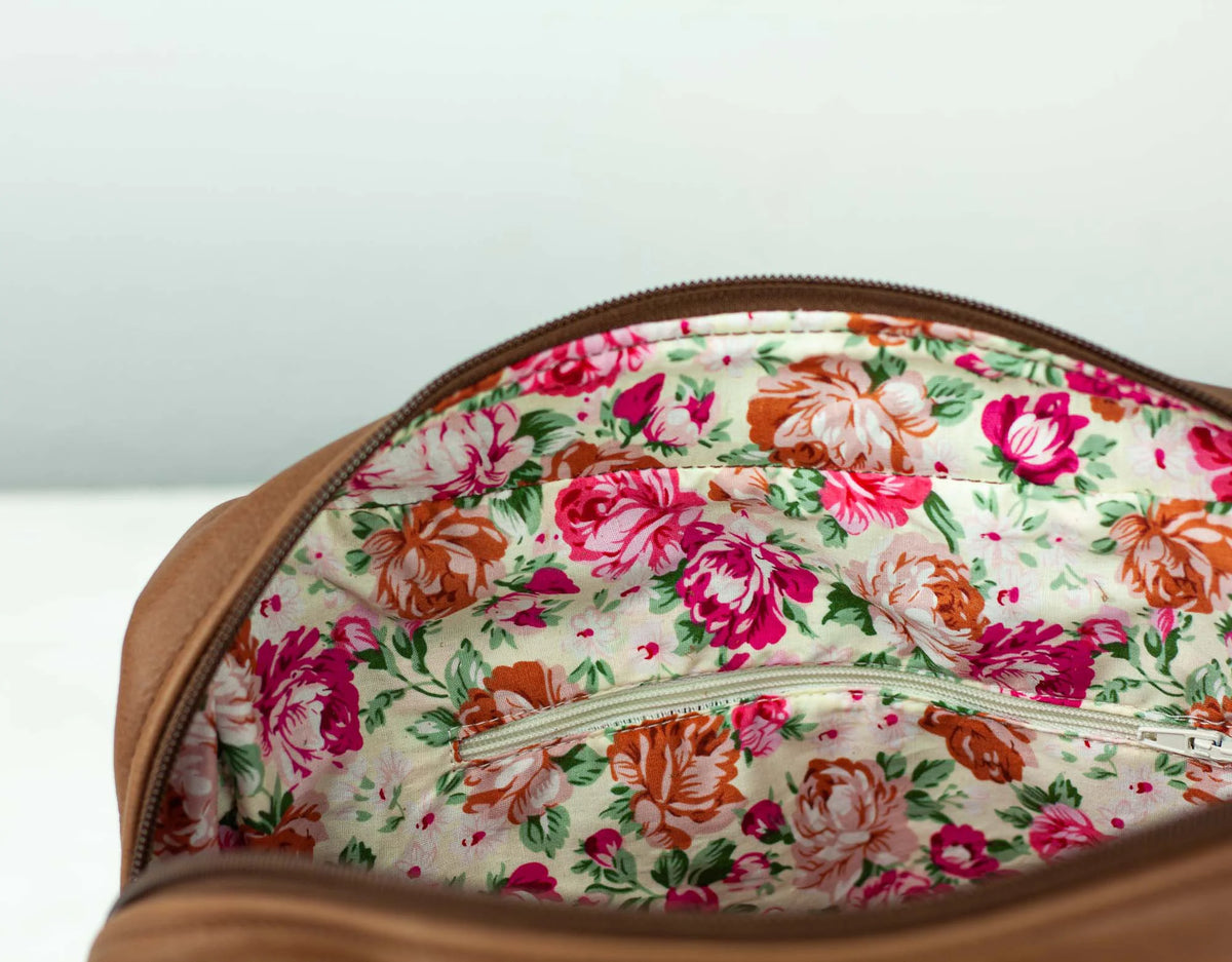 Ydra organizer - Chocolate Brown leather