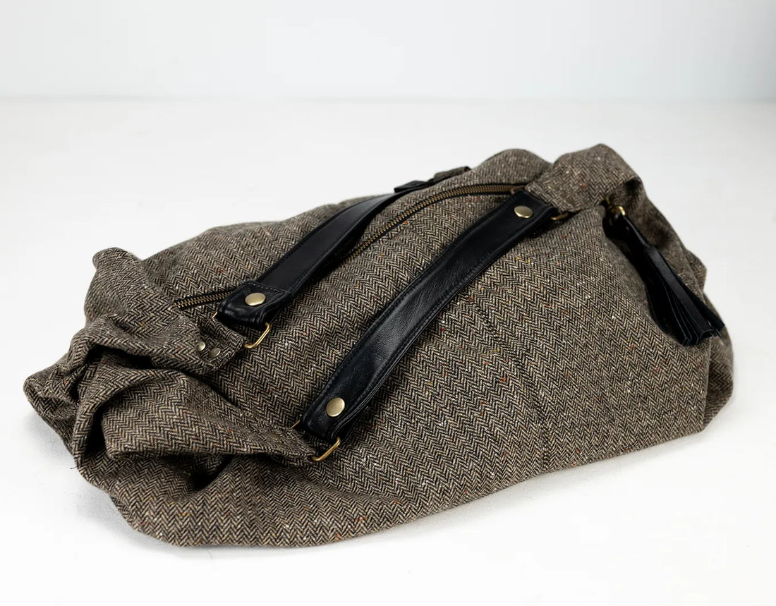 Kallia bag in Fabric with Leather