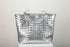 Silver woven handbag