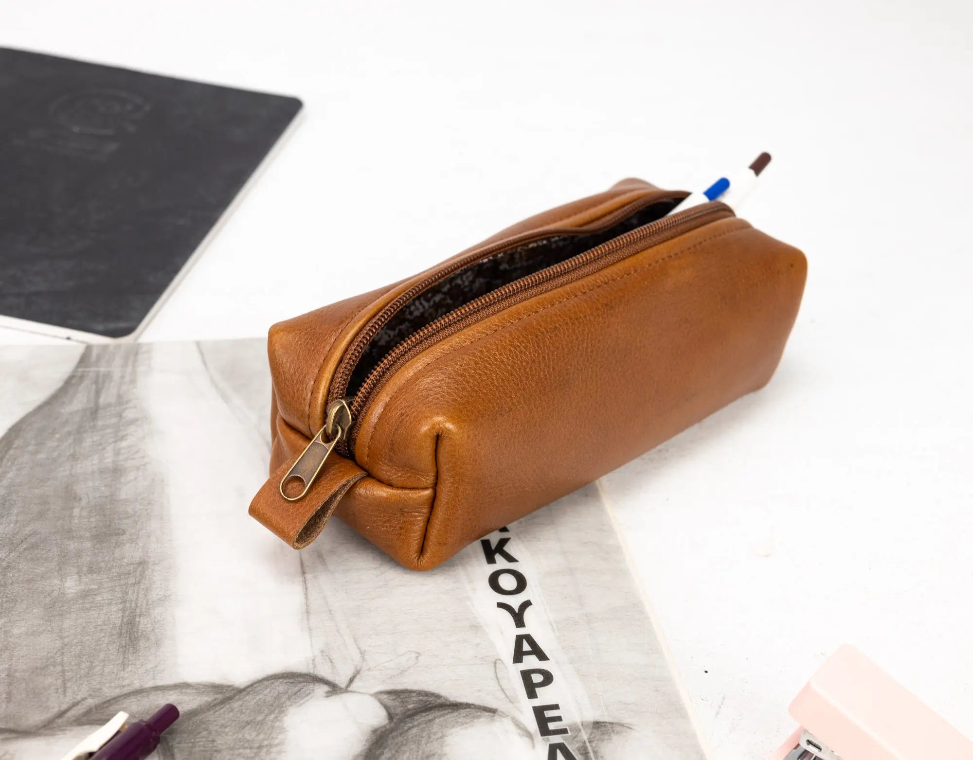 REC Case - Brown Leather