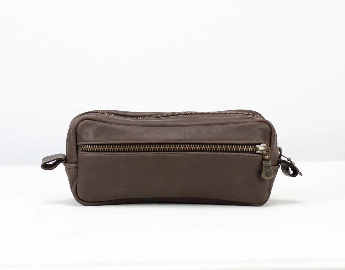 Brick case - Terra brown leather