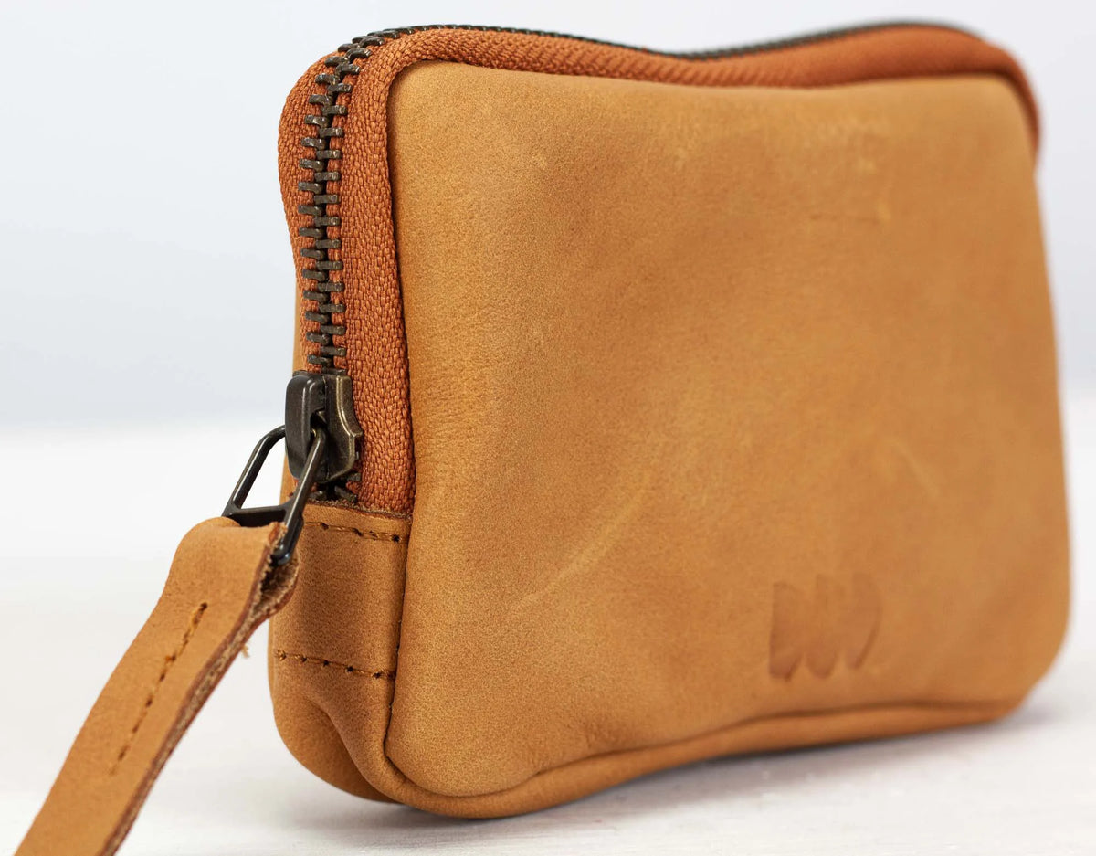 Myrto wallet - Peru Brown leather