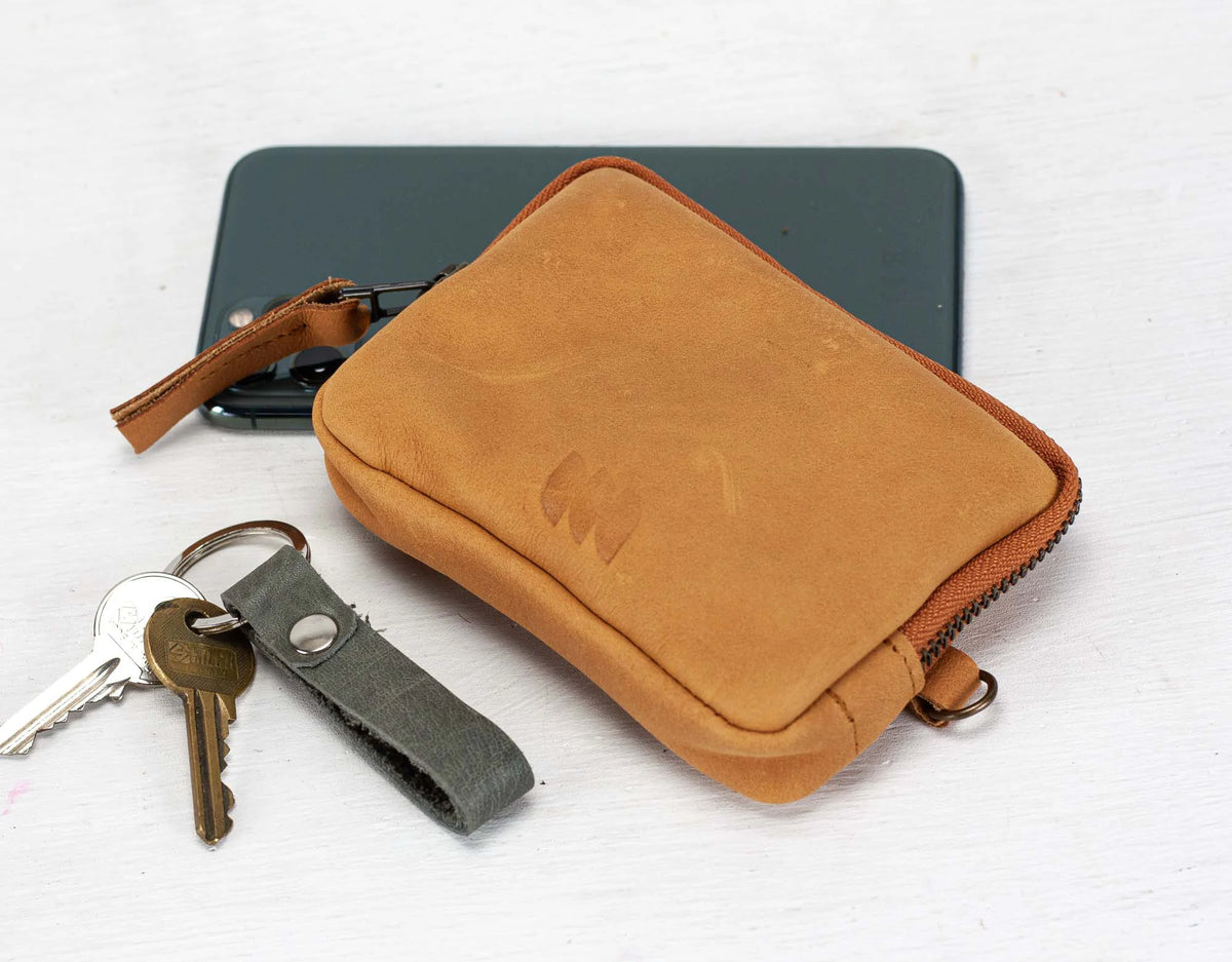 Myrto wallet - Peru Brown leather