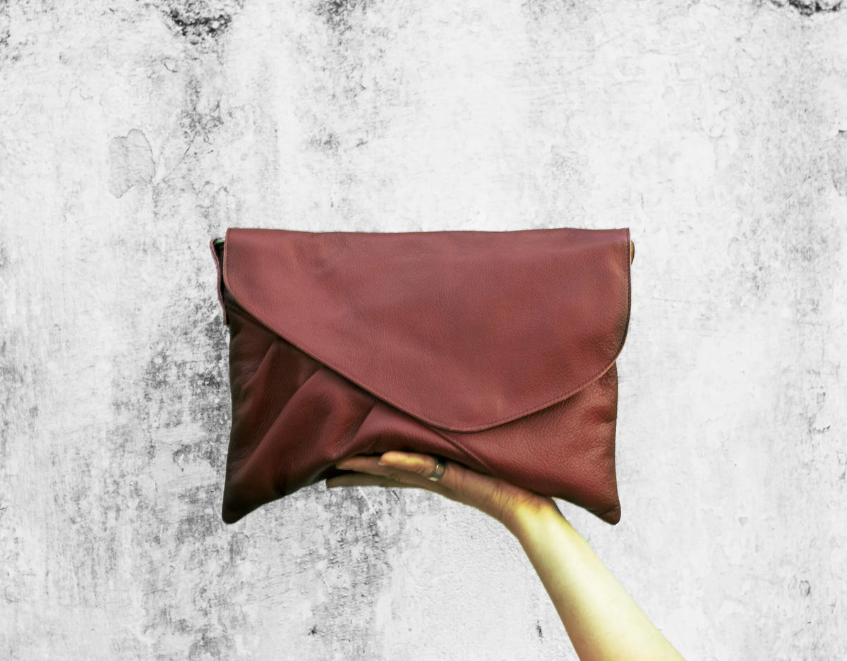 Φάκελος Eratο - Μπορντώ δέρμα