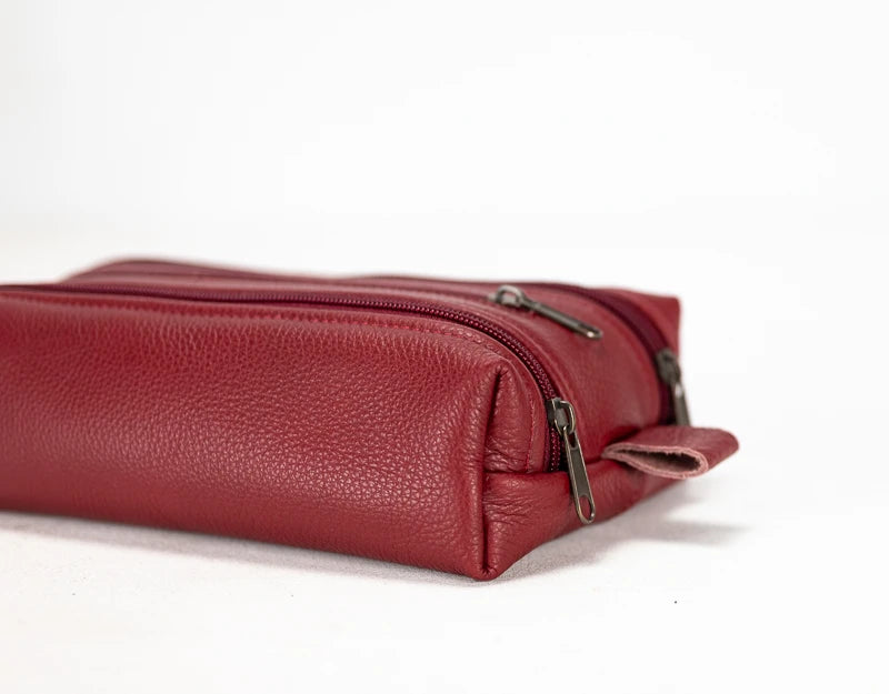 2Rec case - Deep red leather