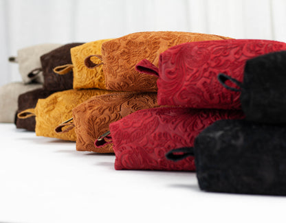 REC &amp; MINI Case - Floral Embossed Leather