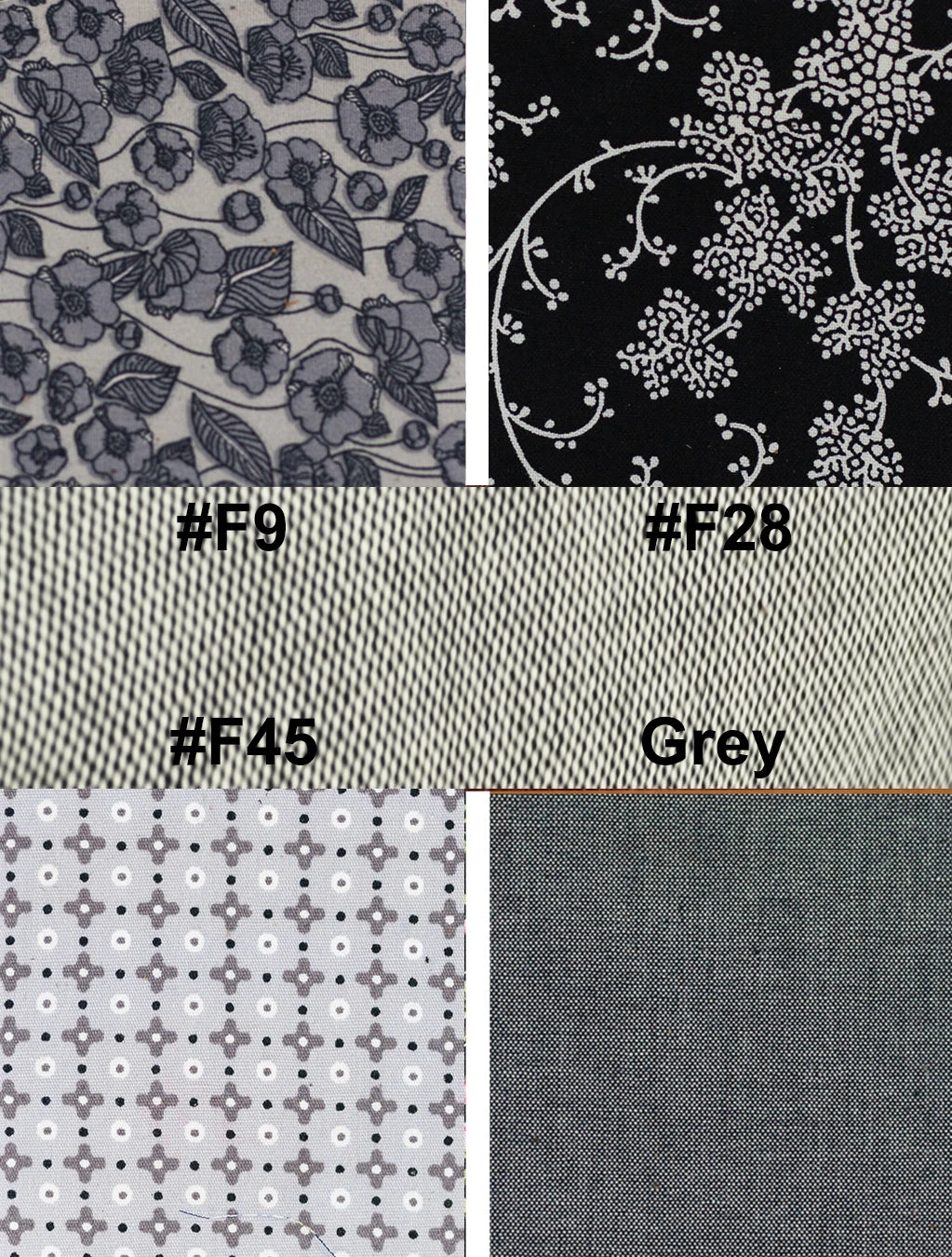 Kallia mini bag - Grey canvas and Black leather