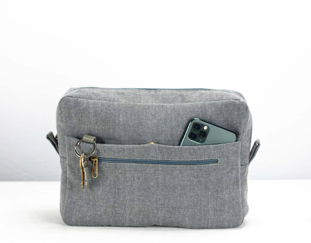 Ydra organizer - Grey canvas