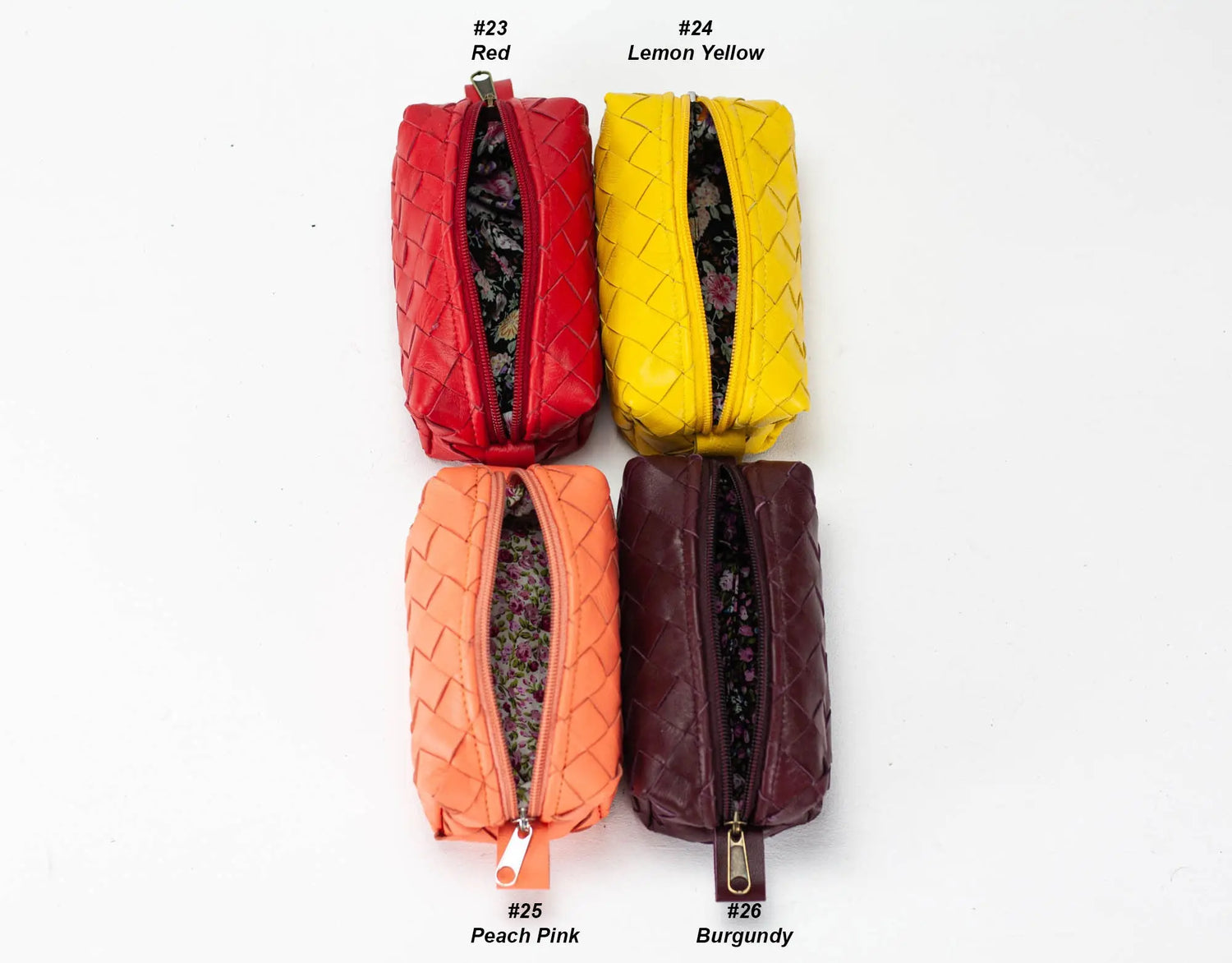 REC MINI Case - Handwoven Sheepskin Leather