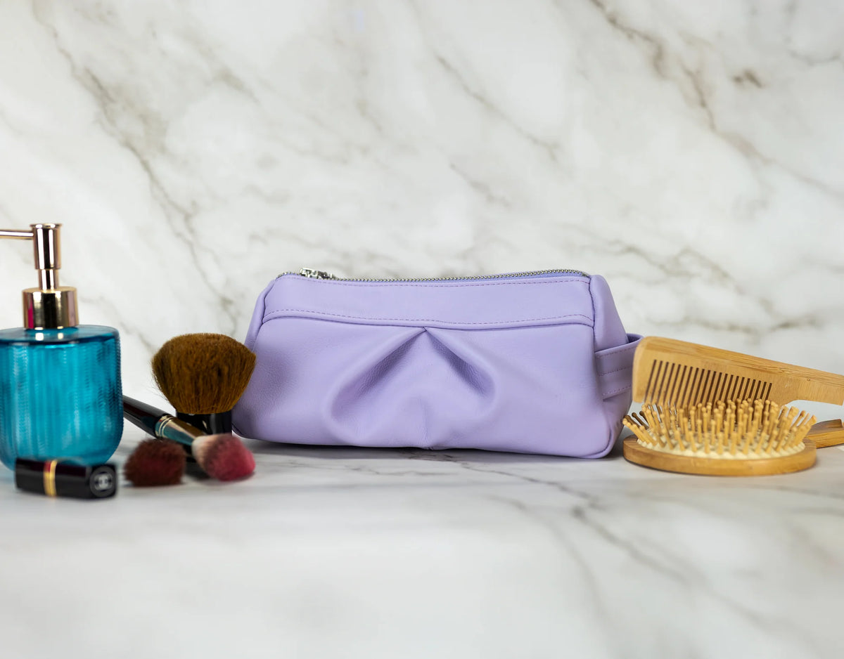 Estia case - Lilac leather