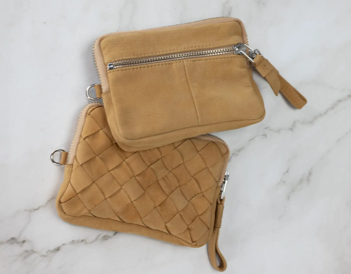 Antheia mini wallet - Soft nappa leather