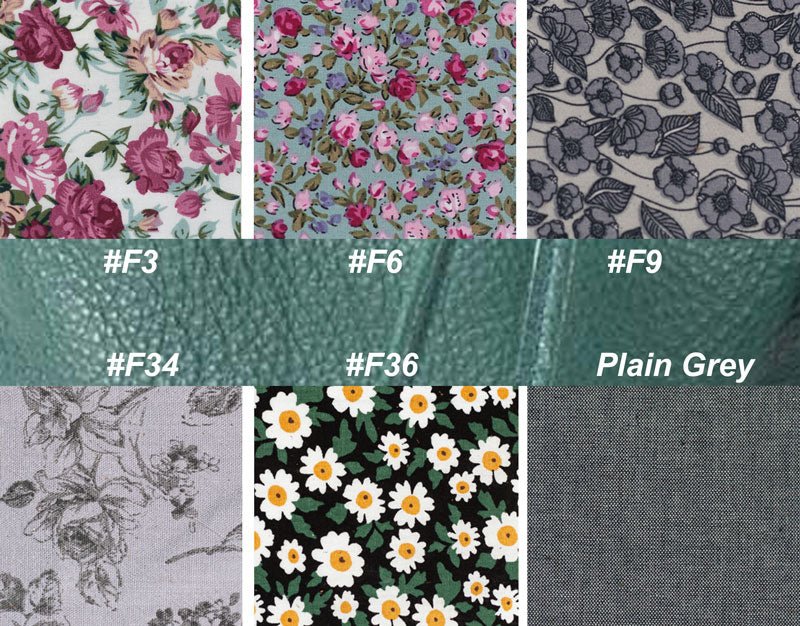 Thalia wallet - Petrol green leather - milloobags