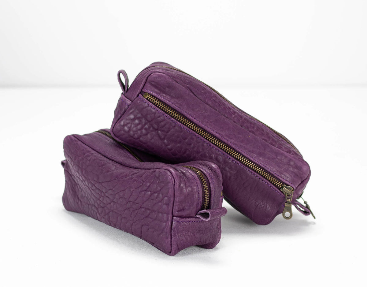 Brick case - Imperial purple leather