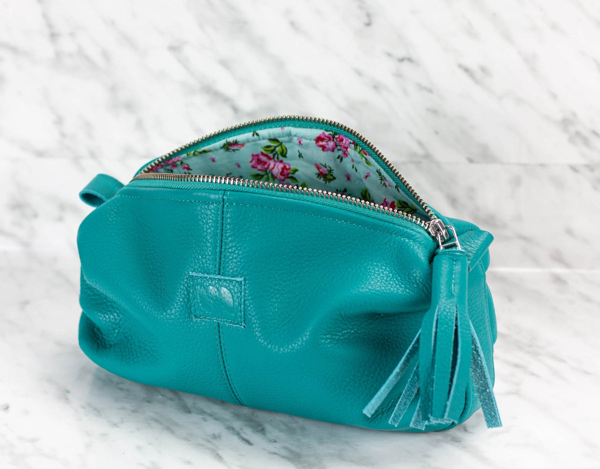 Ariadne case - Turquoise leather