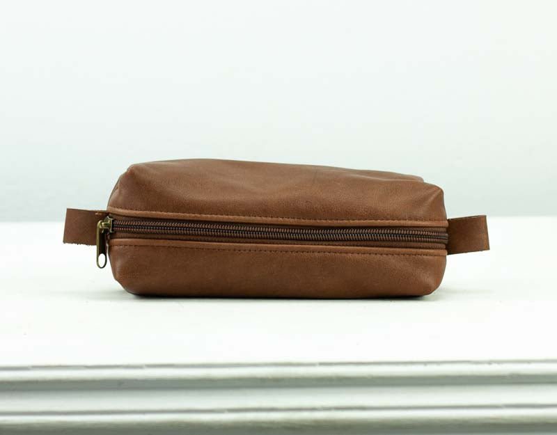 REC case - Chocolate brown leather - milloobags