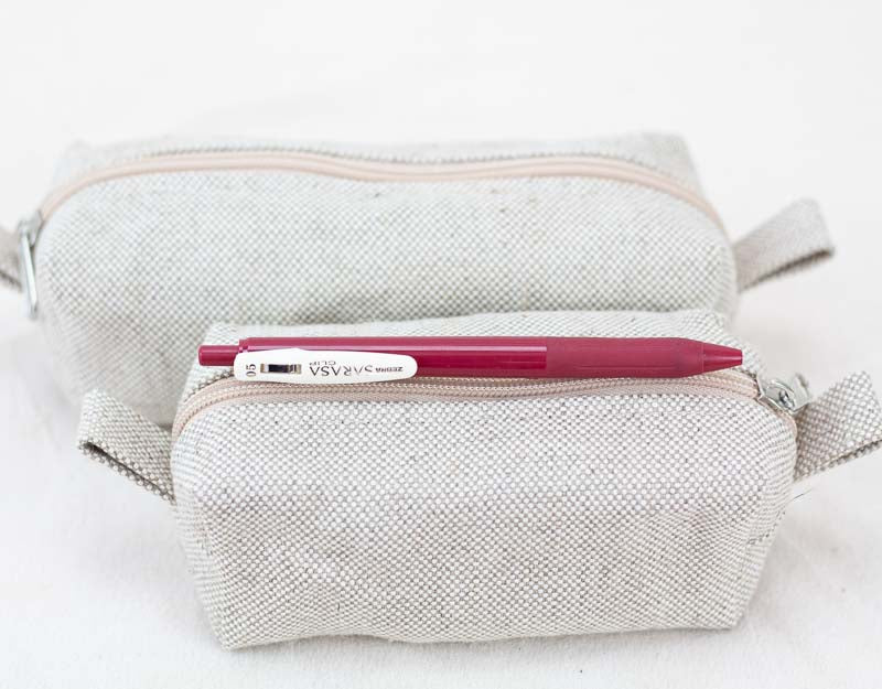 REC case - Offwhite canvas - milloobags